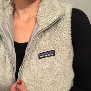 Women’s Patagonia Fleece Vest grey size medium